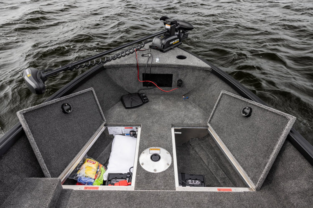 Barca aluminiu AlumaCraft Escape 165 CS cu consola - Motor