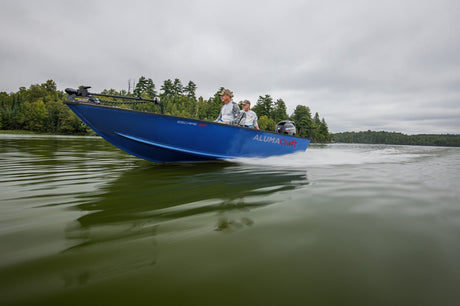 Barca aluminiu AlumaCraft Escape 165 Tiller - Motor Boats