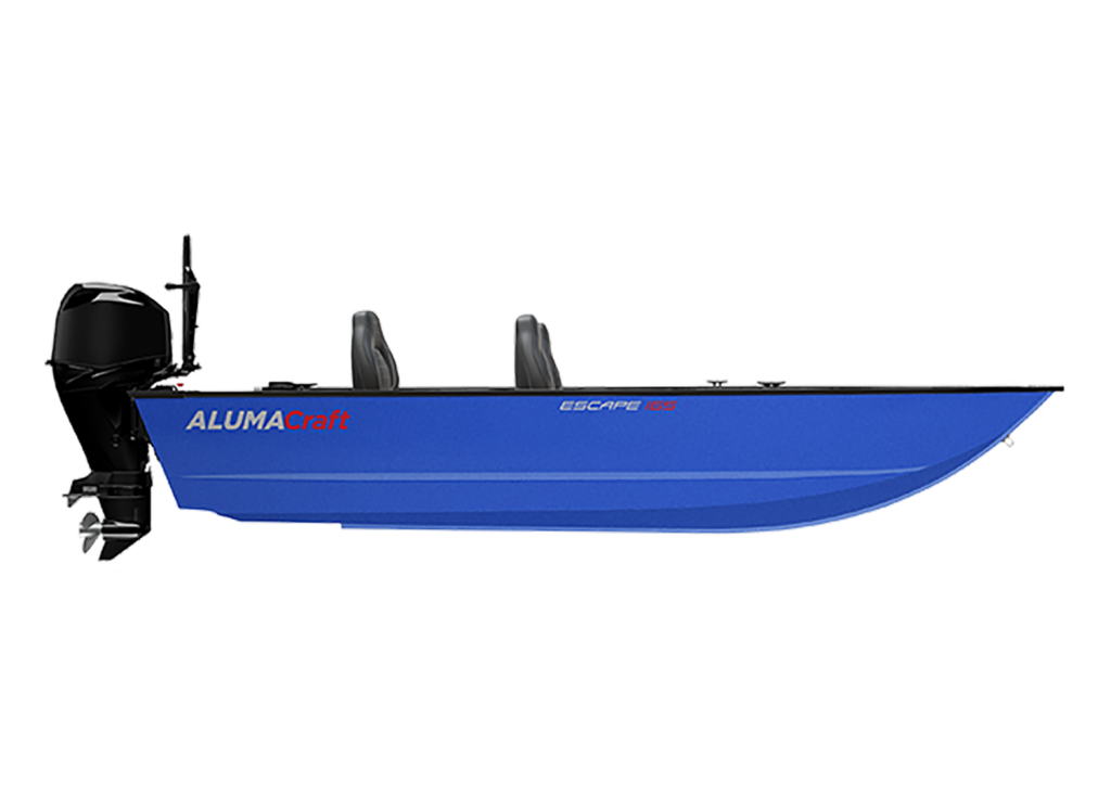 Barca aluminiu AlumaCraft Escape 165 Tiller - Motor Boats