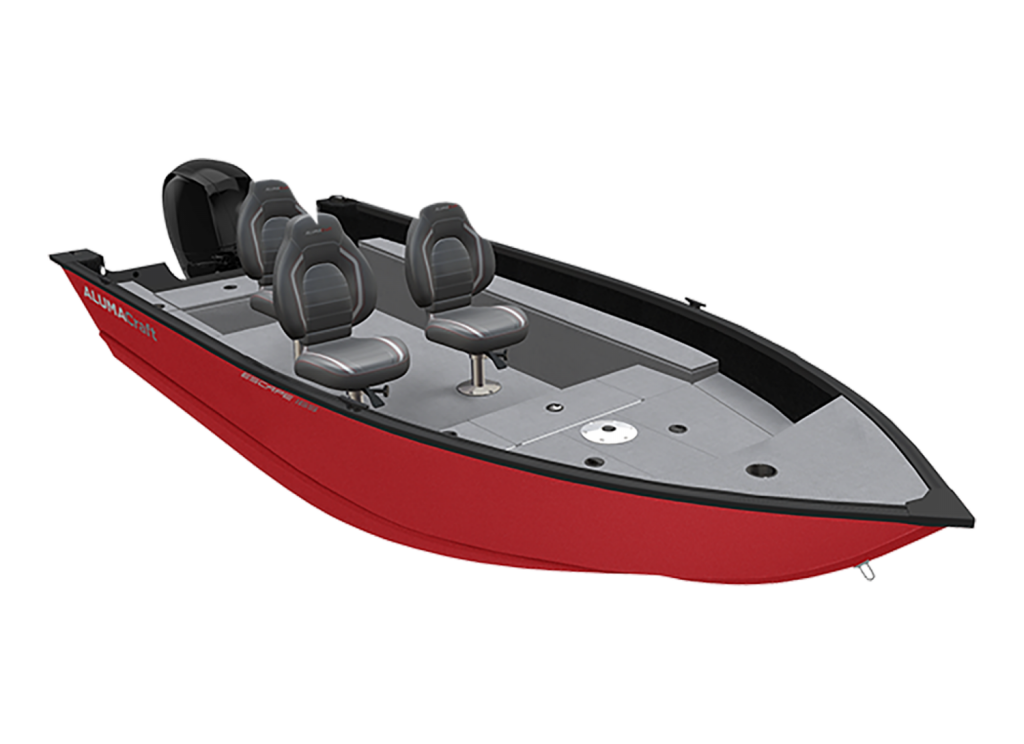 Barca aluminiu AlumaCraft Escape 165 Tiller - Motor Boats