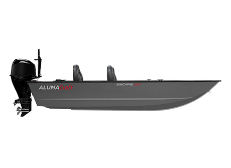 Barca aluminiu AlumaCraft Escape 165 Tiller - Motor Boats