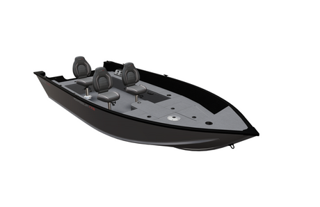 Barca aluminiu AlumaCraft Voyageur 175 tiller - Motor Boats
