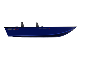 Barca aluminiu AlumaCraft Voyageur 175 tiller - Motor Boats