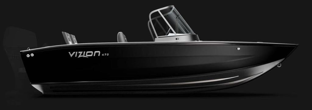 Barca de aluminiu Vizion 470