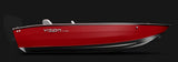 Barca de aluminiu Vizion 470 RS - Red / Silver