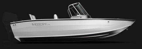 Barca de aluminiu Vizion 470 - White