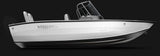 Barca de aluminiu Vizion 500 - White