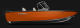 Barca de aluminiu Vizion 560 - Orange