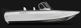 Barca de aluminiu Vizion 600 - White