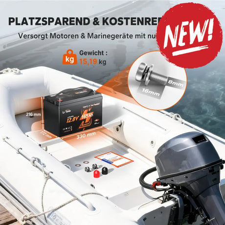 Baterie LiFePo4 Litime 12v 165Ah Dual Purpose