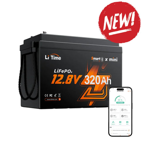 Baterie LiFePo4 Litime 12V 320Ah W190 bluetooth