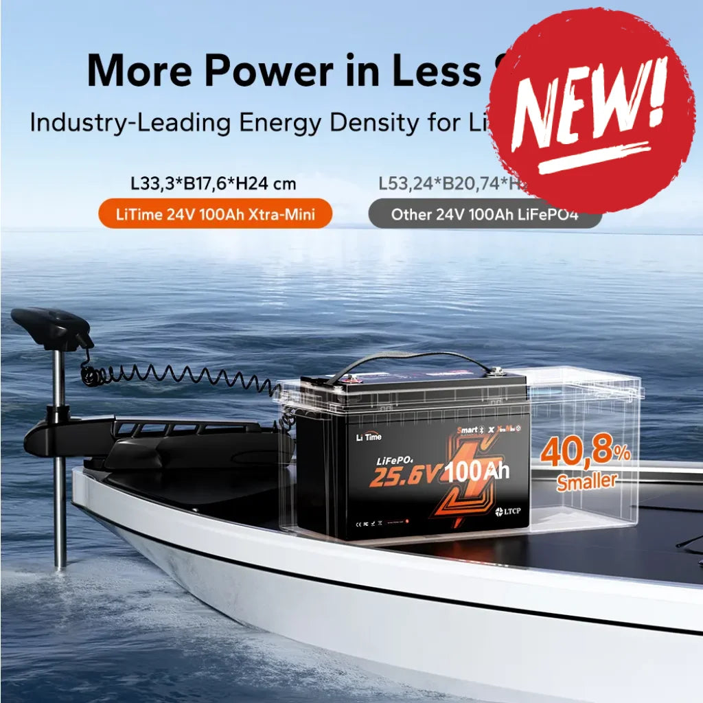 Baterie LiFePo4 Litime 24v 100Ah Xtra Mini