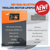 Baterie LiFePo4 LiTime 36V 50Ah pentru motoare trolling
