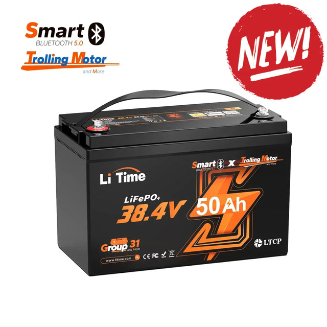 Baterie LiFePo4 LiTime 36V 50Ah pentru motoare trolling