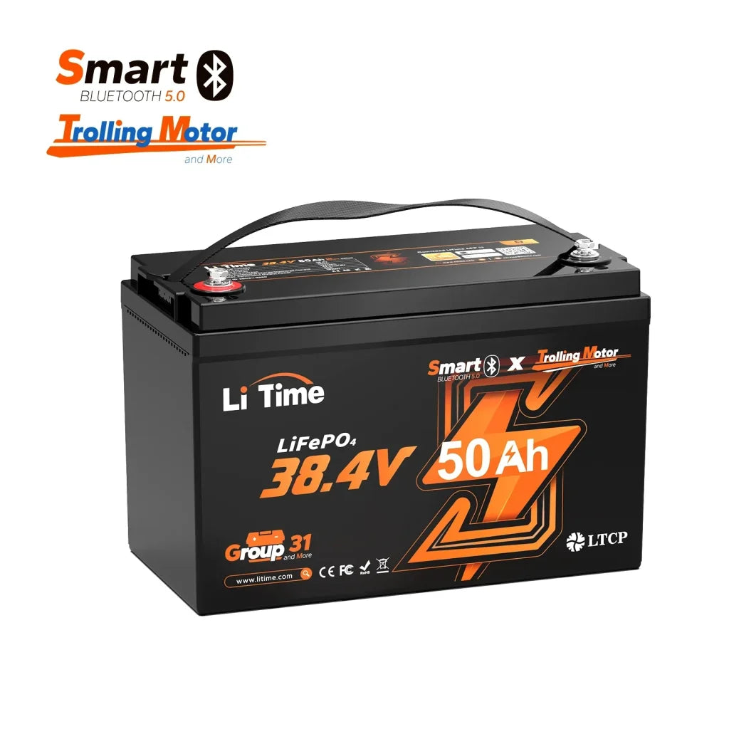 Baterie LiFePo4 LiTime 36V 50Ah pentru motoare trolling