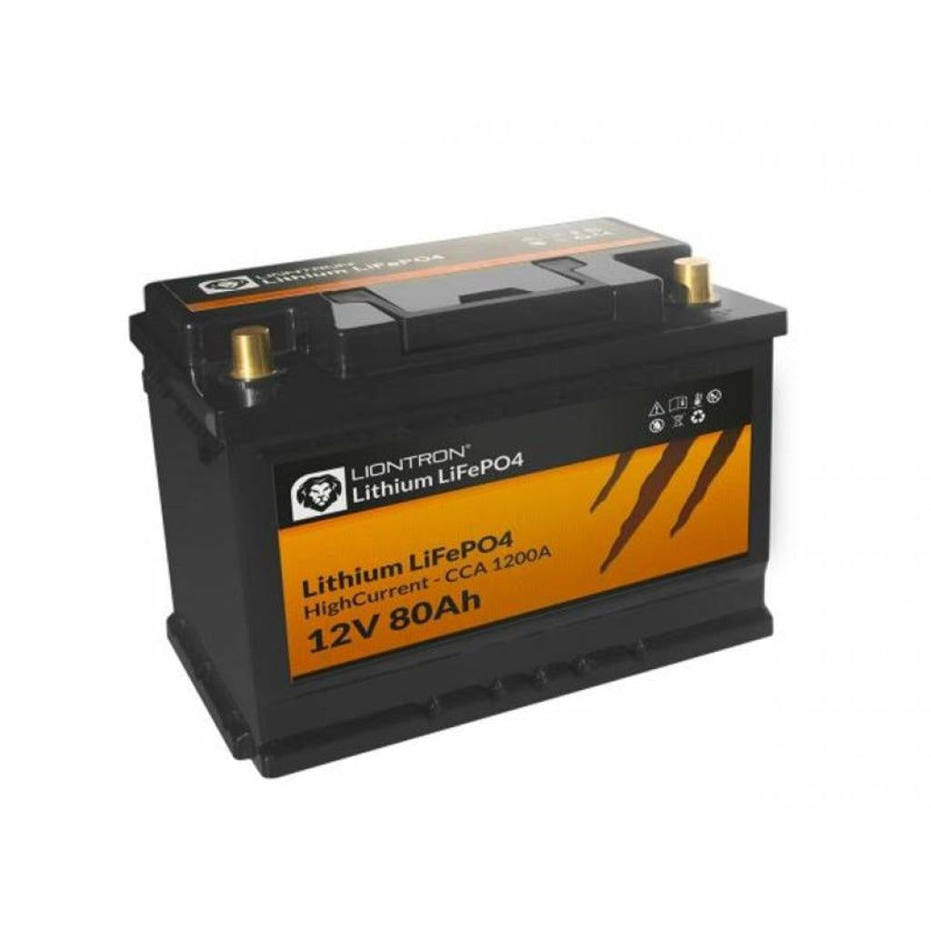 Baterie Litiu Lifepo4 Liontron Highcurrent 12.8V 80Ah / Cca 1200A