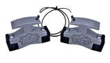 Blocatoare hidraulice de direcție DD26 Fishing Gen 2 Mean Stops Argintiu