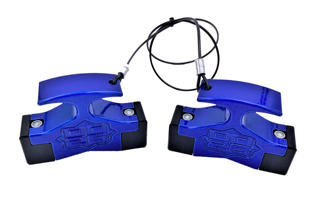 Blocatoare hidraulice de direcție DD26 Fishing Gen 2 Mean Stops Albastru