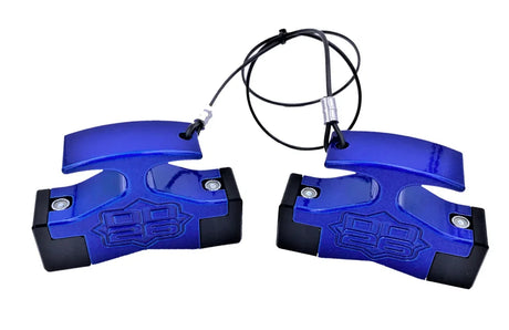 Blocatoare hidraulice de direcție DD26 Fishing Gen 2 Mean Stops Albastru