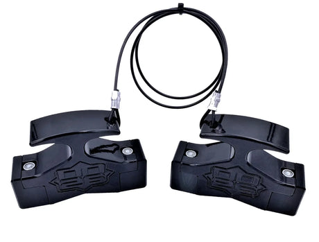 Blocatoare hidraulice de direcție DD26 Fishing Gen 2 Mean Stops Negru