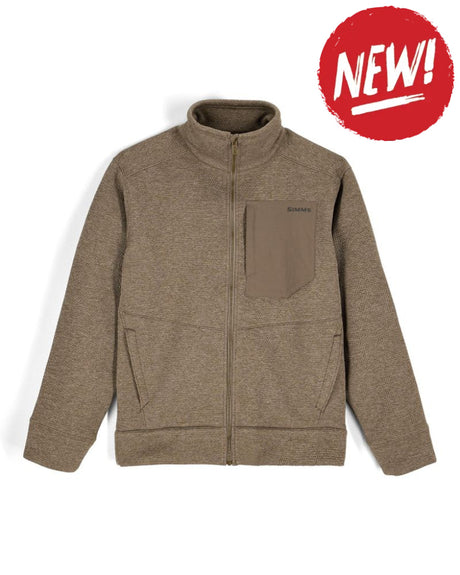 Bluza fleece SIMMS Harbor Fleece Sturgeon Heather - S
