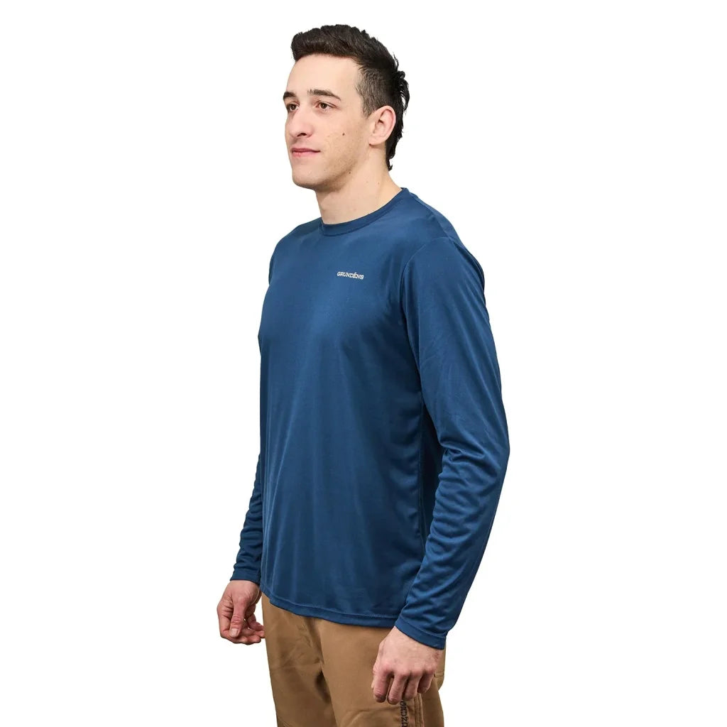 Bluza Protectie Solara Grundens Drift Boat Ls Tech Tee Upf50