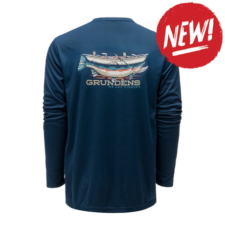 Bluza Protectie Solara Grundens Drift Boat Ls Tech Tee Upf50