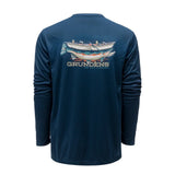 Bluza Protectie Solara Grundens Drift Boat Ls Tech Tee Upf50