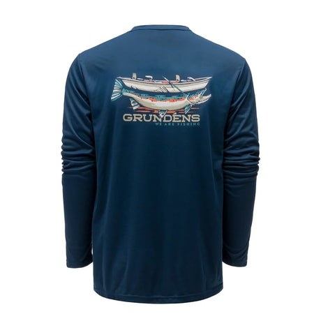 Bluza Protectie Solara Grundens Drift Boat Ls Tech Tee Upf50