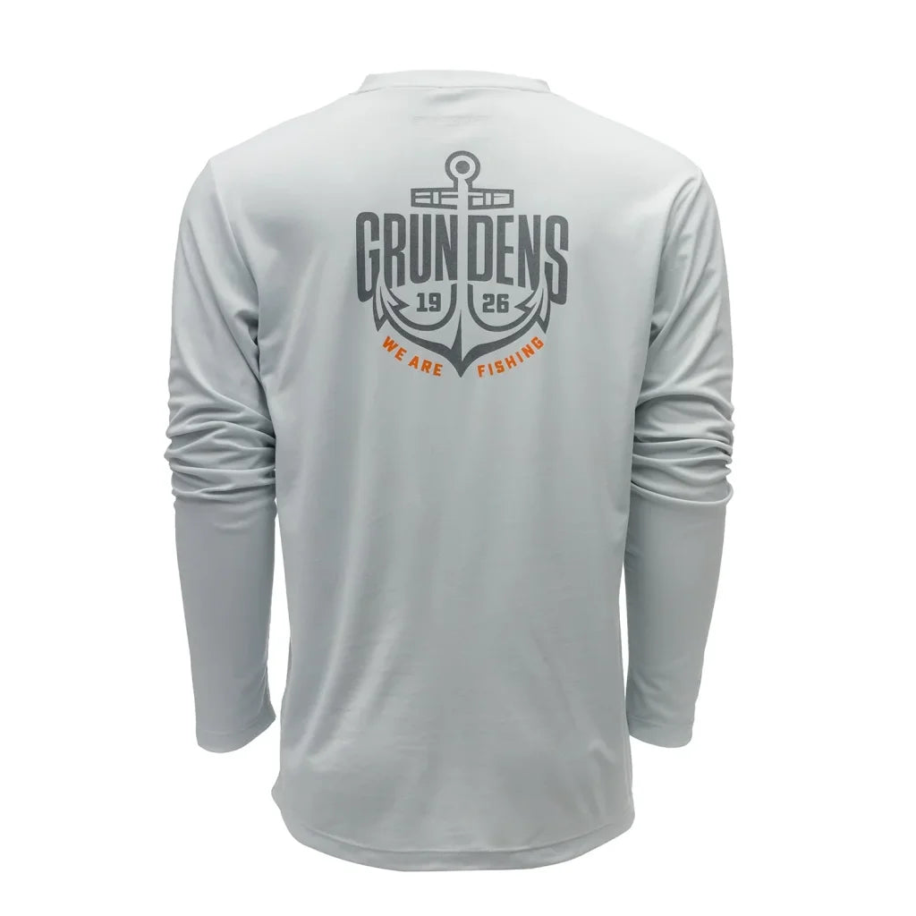 Bluza Protectie Solara Grundens Logo Anchor Ls Tech Teeupf50