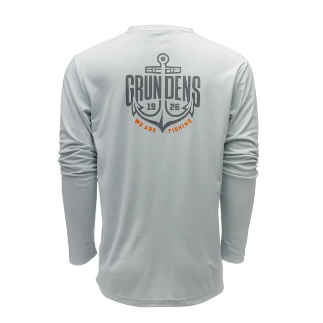 Bluza Protectie Solara Grundens Logo Anchor Ls Tech Teeupf50