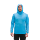 Bluza protectie solara Grundens SOLSTRALE Coastal Blue