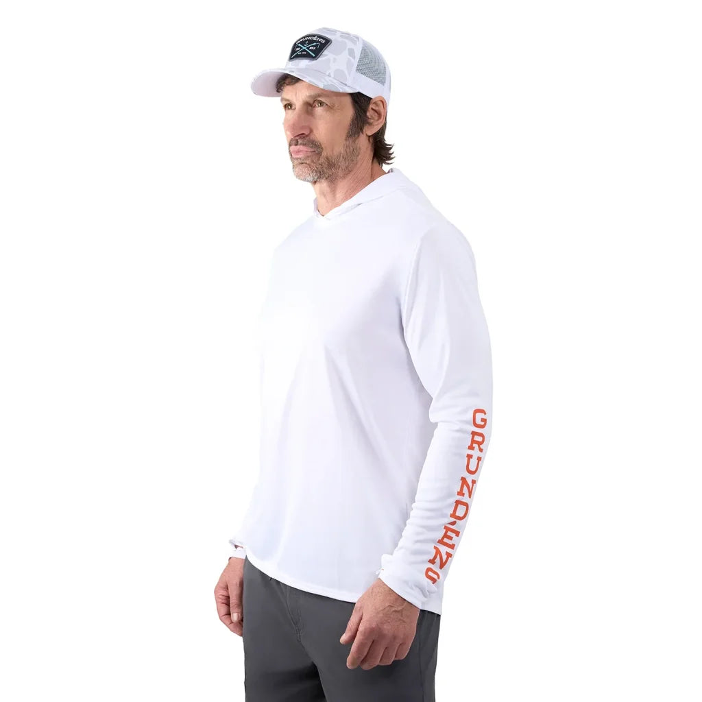 Bluza protectie solara Grundens Tough Sun Alb