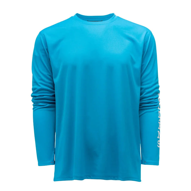 Bluza protectie solara Grundens TOUGH SUN Crew Azure