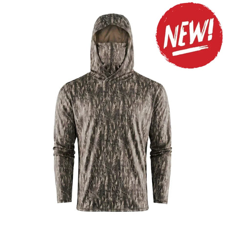 Bluza protectie solara Grundens Tough Sun Marsch Camo