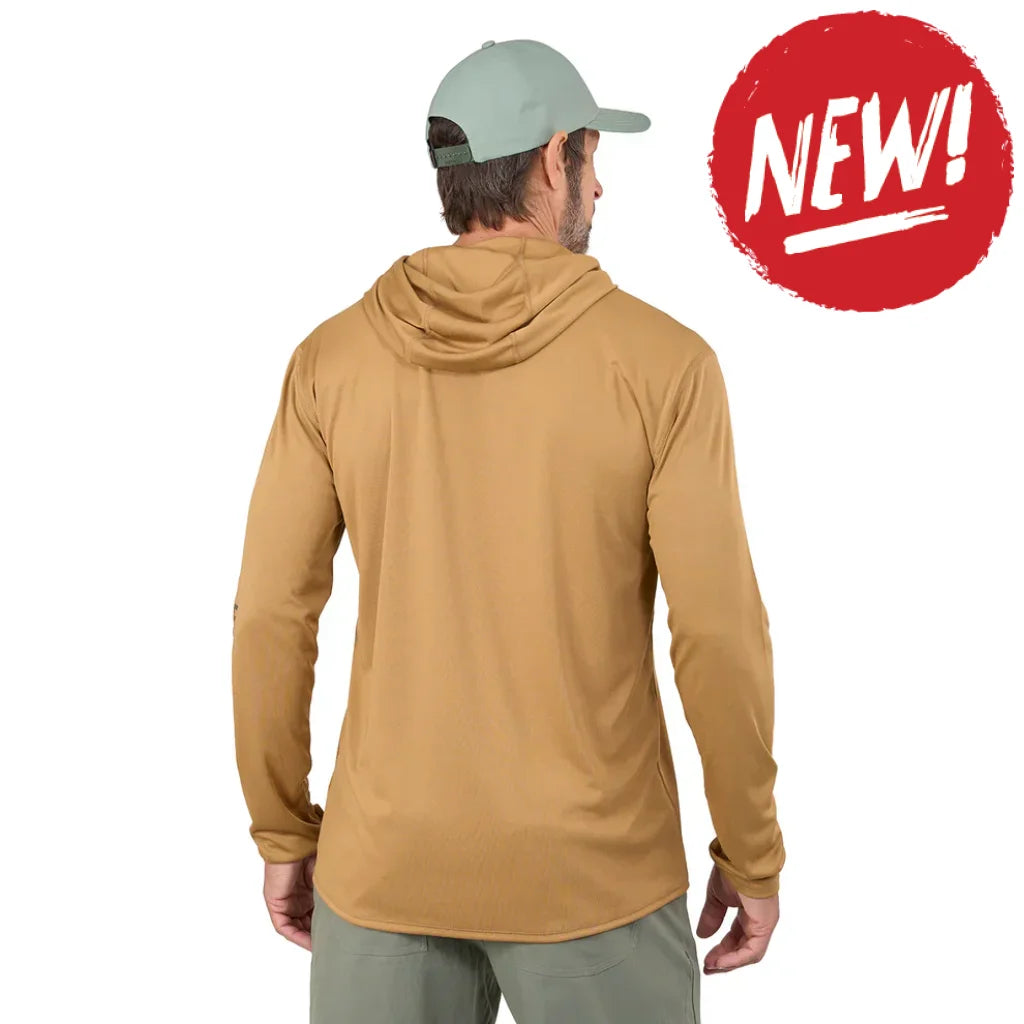 Bluza protectie solara Grundens Tough Sun Whiskey