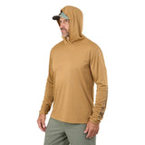 Bluza protectie solara Grundens Tough Sun Whiskey