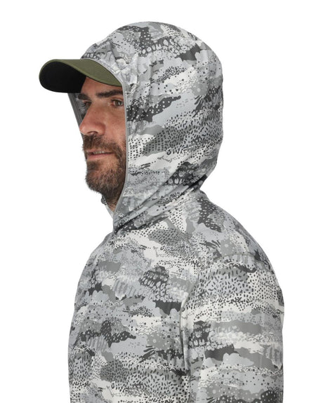 Bluza protectie solara SIMMS BugStopper Shroud Sterling