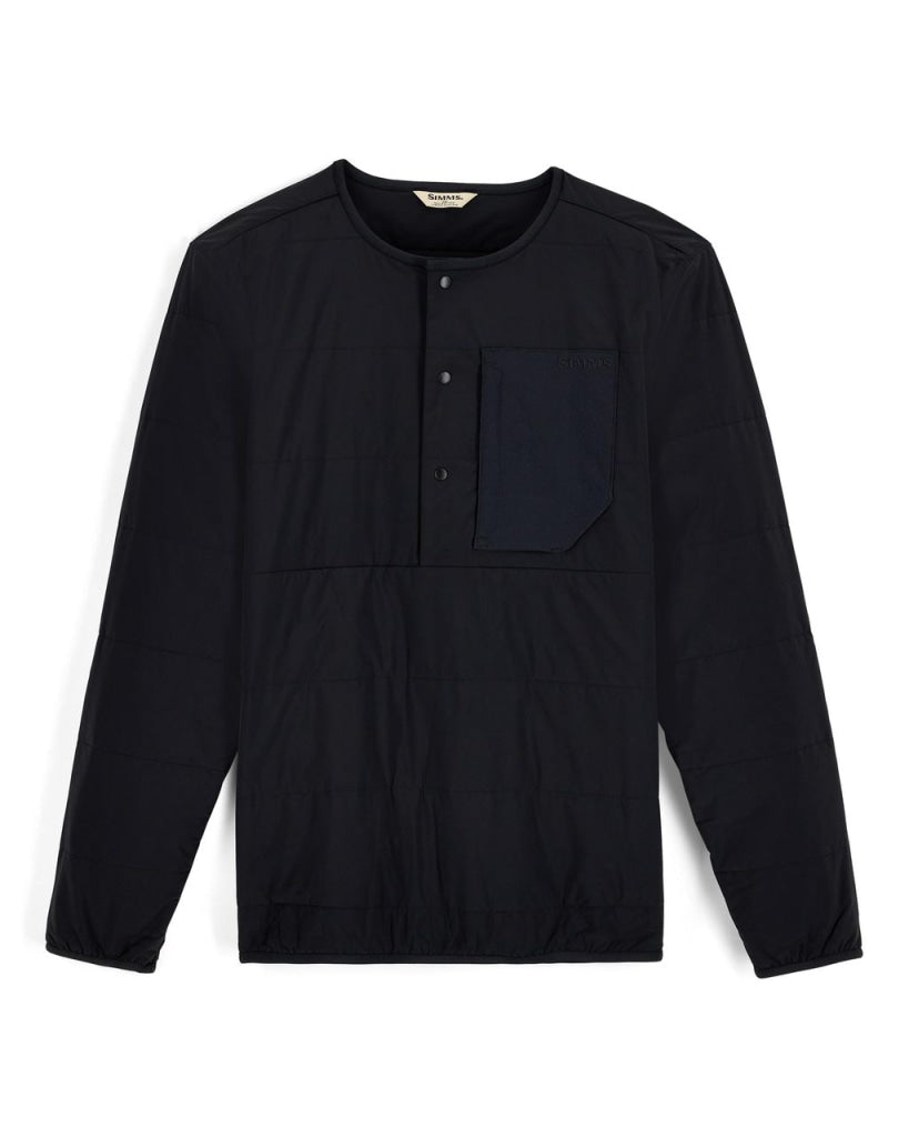 Bluza protectie termica Simms Midstream Henley Black