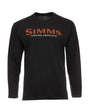 Bluza SIMMS Logo LS Black - XL - TSHIRT