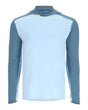 Bluza Solara Anti-Insecte Simms Bugstopper Solarflex Sky/Neptune S