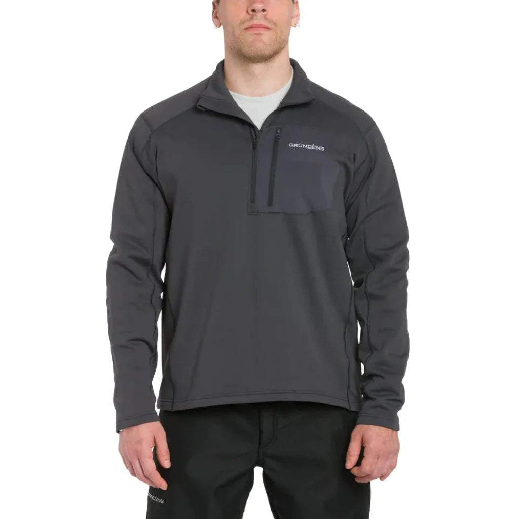 Bluza termo Grundens 1/4 ZIP TOP Anchor - SpinningShop