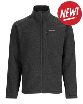 Bluza termo SIMMS Rivershed Full Zip Black Heather
