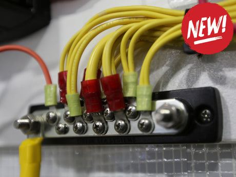 Busbar BlueSea 150A - 10 borne cu capac