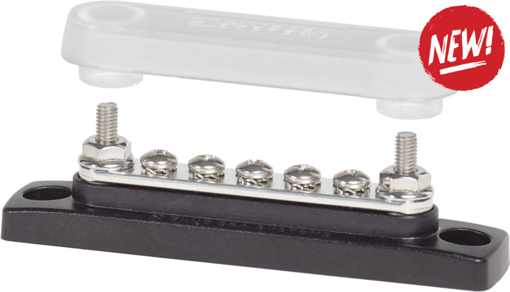 BussBar BlueSea Mini 100A - 5 borne cu capac