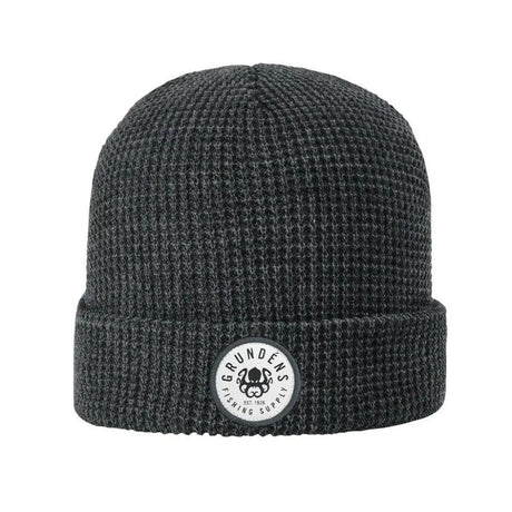 Caciula Grundens KRACKEN WAFFLE BEANIE Heather Charcoal - SpinningShop