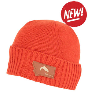 Caciula SIMMS Big Sky Wool Beanie Simms Orange - One size