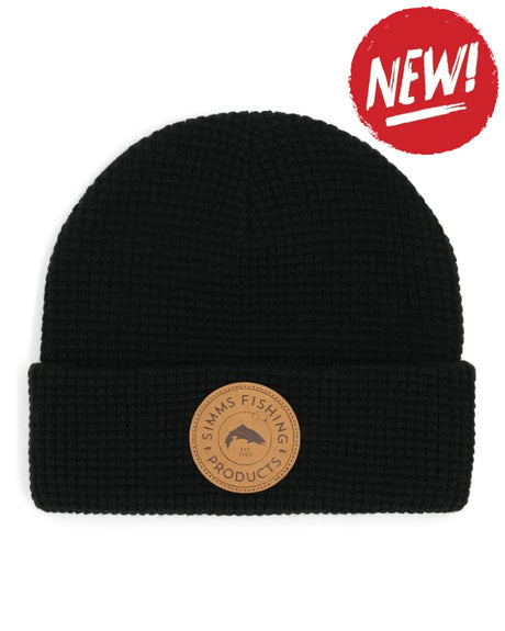 Caciula SIMMS Everyday Waffle Knit Beanie Black - One size