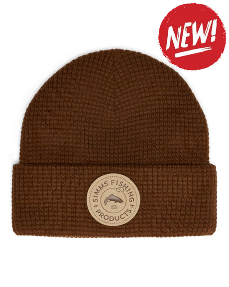 Caciula SIMMS Everyday Waffle Knit Beanie Cobia - One size