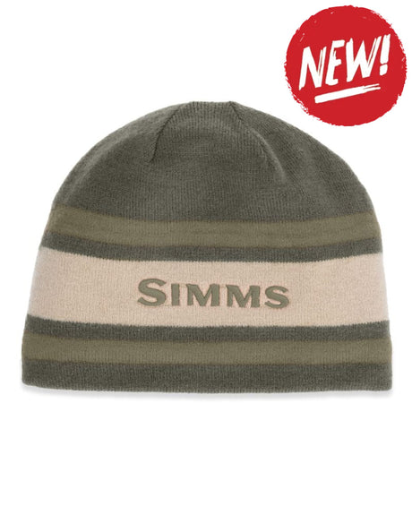 Caciula SIMMS Hayward Wool Beanie Dark Olive - One size